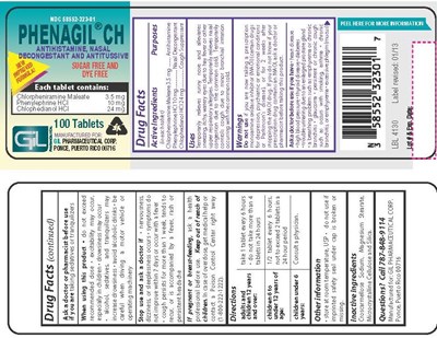 4130 4130A LBL  Phenagil CH Tablets 8733 06 15